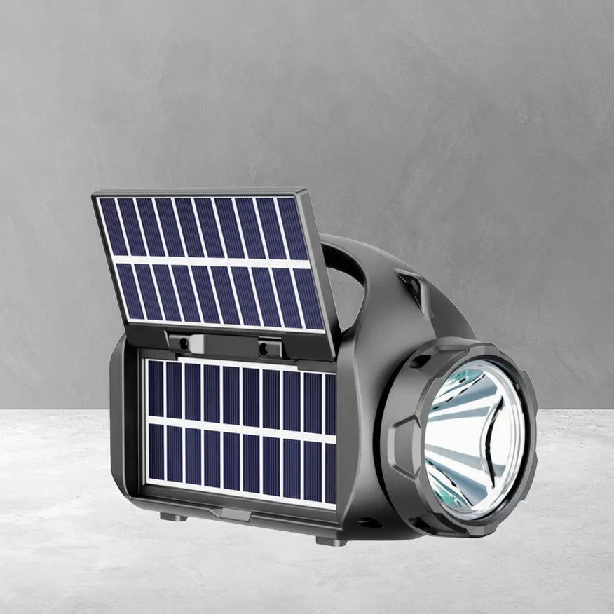 Parlante linterna solar