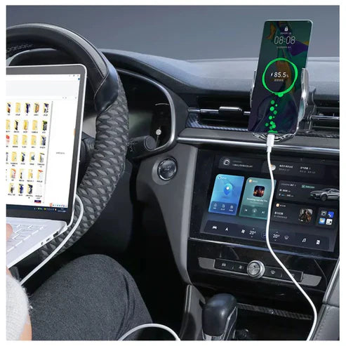 Inversor de Corriente 12V/24V a 220V — 150W (Potencia Real, Alta Eficiencia)