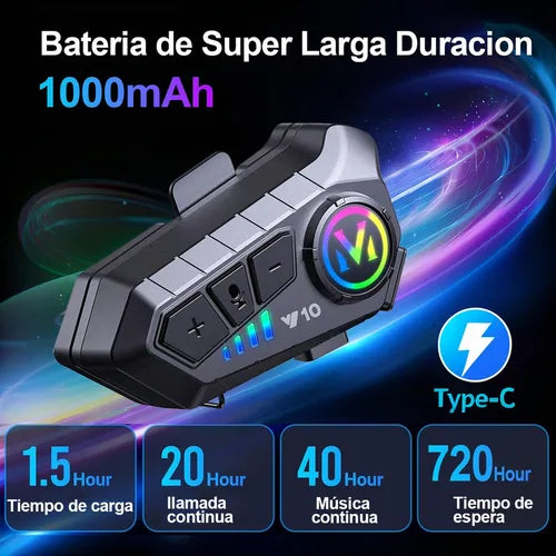 Audífonos Bluetooth para Casco de Moto – Conducción Segura y Conectada