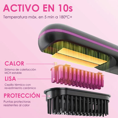 Cepillo Alisador Inalámbrico