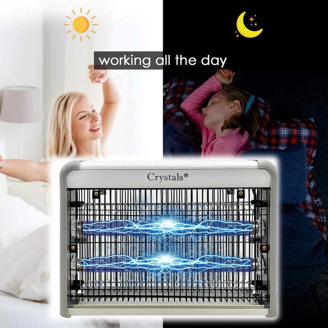MATA MOSCAS ELÉCTRICO DE ALTO VOLTAJE – 20W